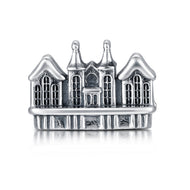 Inselsilber: Anhänger, Bead  “Selliner Seebrücke“, 925er Sterlingsilber, KA35OX
