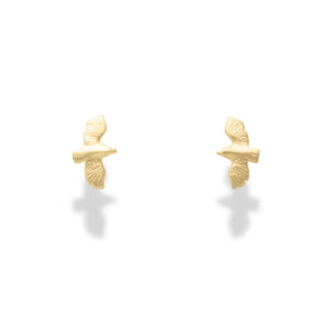 Ohrstecker "Möwe" vergoldet