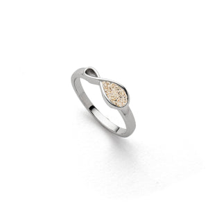 DUR Schmuck: Ring "Forever" mit Strandsand, R6099