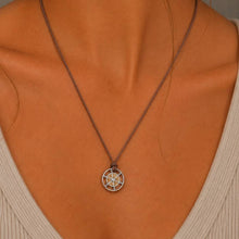 Laden Sie das Bild in den Galerie-Viewer, DUR Schmuck: Cotton-Kette "Navora",mit Strandsand/Crystal, Edelstahl, STN1005SA
