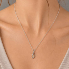 Laden Sie das Bild in den Galerie-Viewer, DUR Schmuck: Kette "Liaison", 23 mm, mit Strandsand, Edelstahl, STN1010SA
