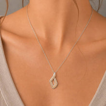 Laden Sie das Bild in den Galerie-Viewer, DUR Schmuck: Kette "Forever", 35 mm, mit Strandsand, Edelstahl, STN1012SA
