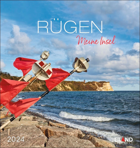 Kalender „Insel Rügen - 2024“ Postkartenkalender, Eiland-Verlag, Titelblatt