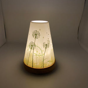 Porzellan Windlicht Vintage Style, „Pusteblume"