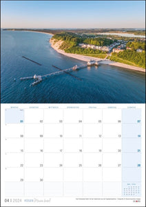 Kalender „Insel Rügen - 2024“ Foto-Wandkalender, Eiland-Verlag, April