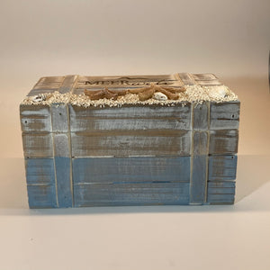 Holztruhe "Meerweh"