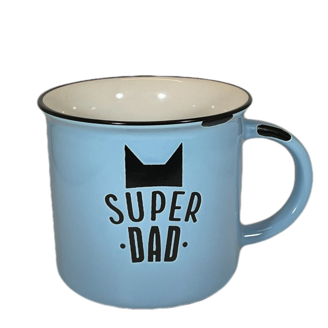 Tasse „SUPER DAD“ Vintagebecher