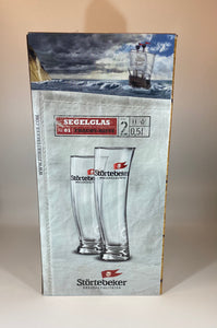 Segelglas 2er Set der „Störtebeker“ - Brauerei 0,5l