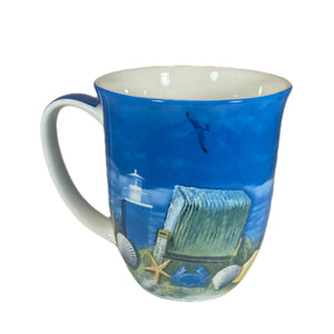 Tasse, Becher „Strandkorb“, 942218