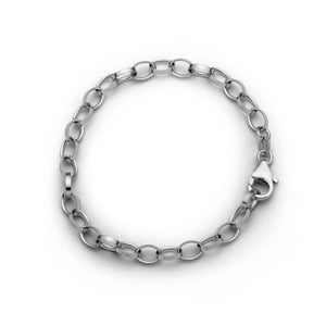 DUR Schmuck: Armband "Erbs oval" 925er Sterling-Silber A1570
