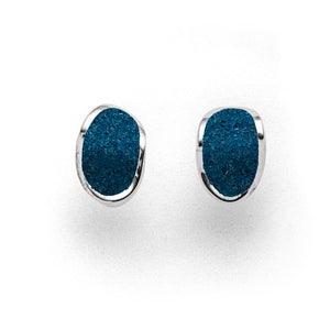 Ohrring "Blaue Lagune" Steinsand
