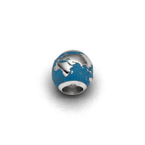 DUR Schmuck: Anhänger Bead "Our World" mit blauem Steinsand P3820